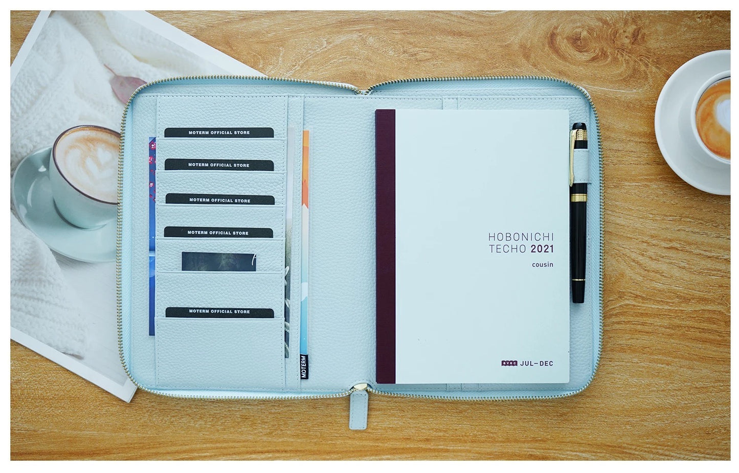 Moterm A5 Zip Cover with Back Pocket