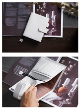 Load image into Gallery viewer, Moterm pebbled leather A6 Plus Cover journal