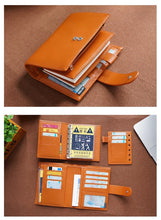 Load image into Gallery viewer, Moterm A7 leather journal Pocket Versa 3.0