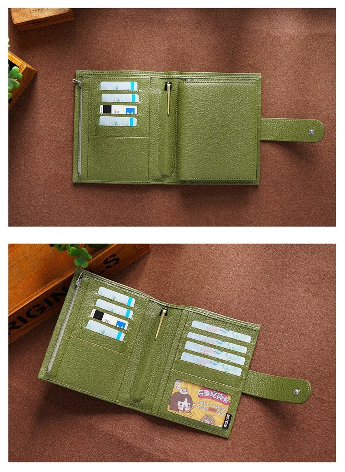 Moterm A7 leather journal Pocket Versa 3.0
