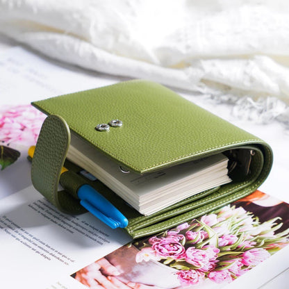 Moterm A7 Pocket 2.0 Litchi Luxe 30mm Rings Planner