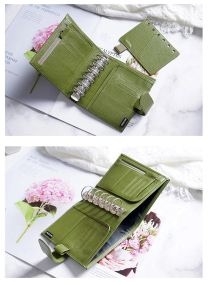 Moterm A7 Pocket 2.0 Litchi Luxe 30mm Rings Planner