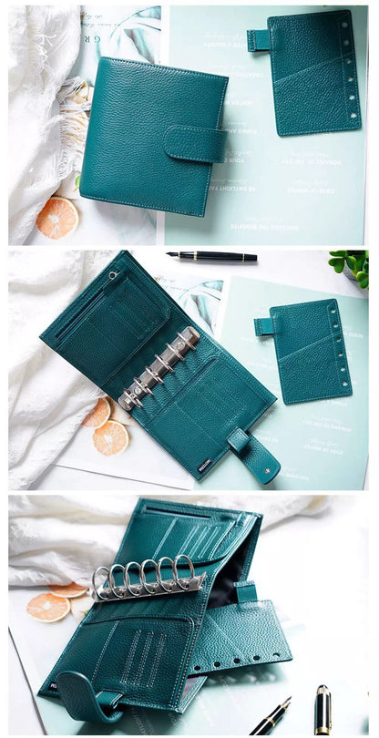 Moterm A7 2.0 litchi Regular Pocket 19mm Rings Planner