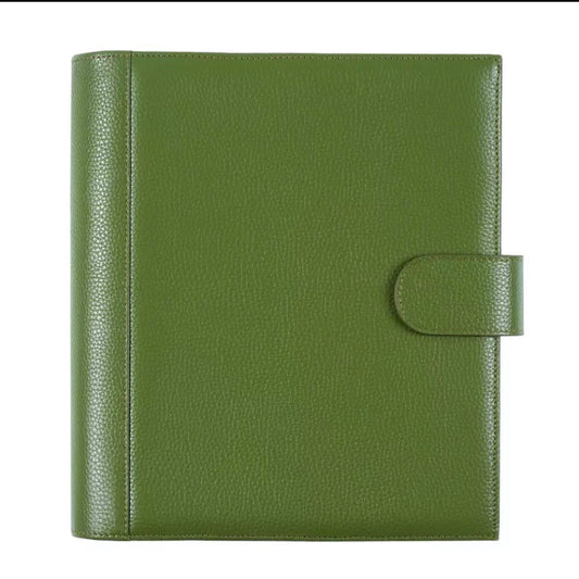 Moterm Genuine Leather Discbound Planner Cover