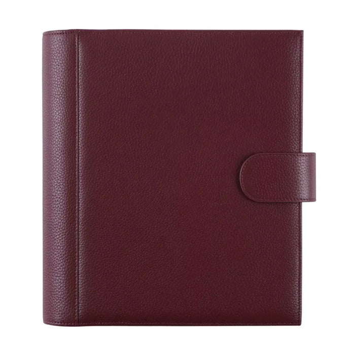 Moterm Genuine Leather Discbound Planner Cover