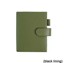 Load image into Gallery viewer, Moterm pebbled leather A6 Plus Cover journal