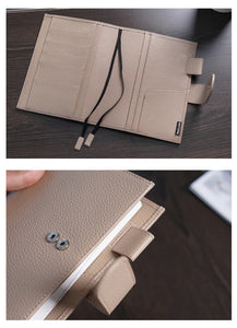 Moterm pebbled leather A6 Plus Cover journal