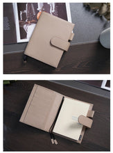 Load image into Gallery viewer, Moterm pebbled leather A6 Plus Cover journal