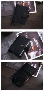 Moterm pebbled leather A6 Plus Cover journal