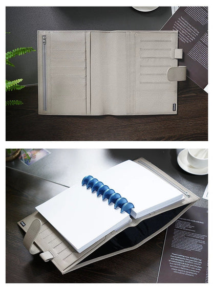 Moterm Discbound Series Grey Half Letter Cover