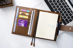 Moterm pebbled leather A6 Plus Cover journal