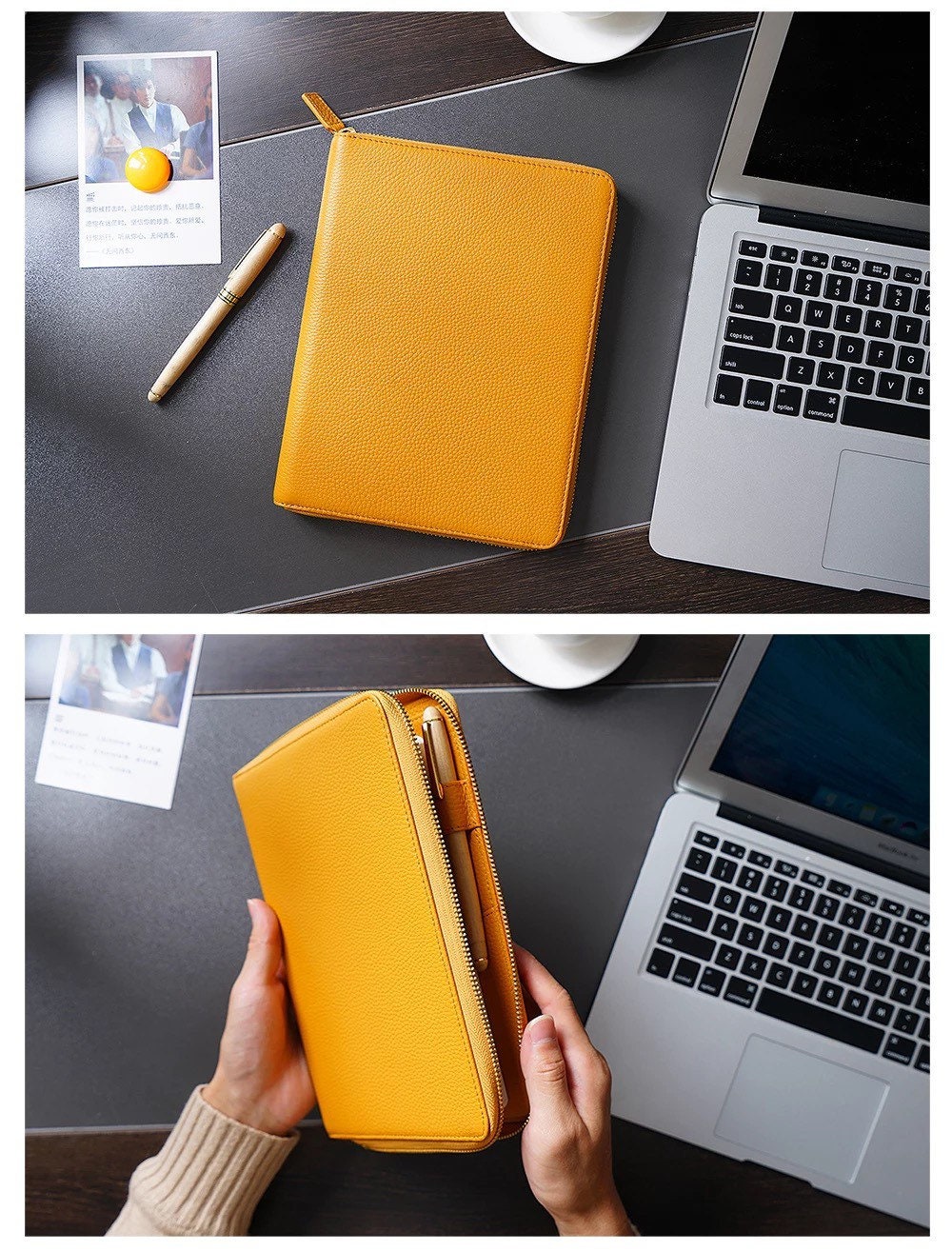 Moterm A5 Zip Cover with Back Pocket
