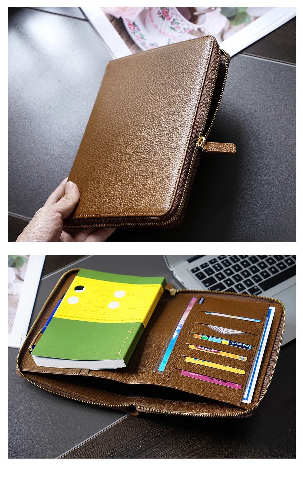 Moterm A5 Zip Cover with Back Pocket