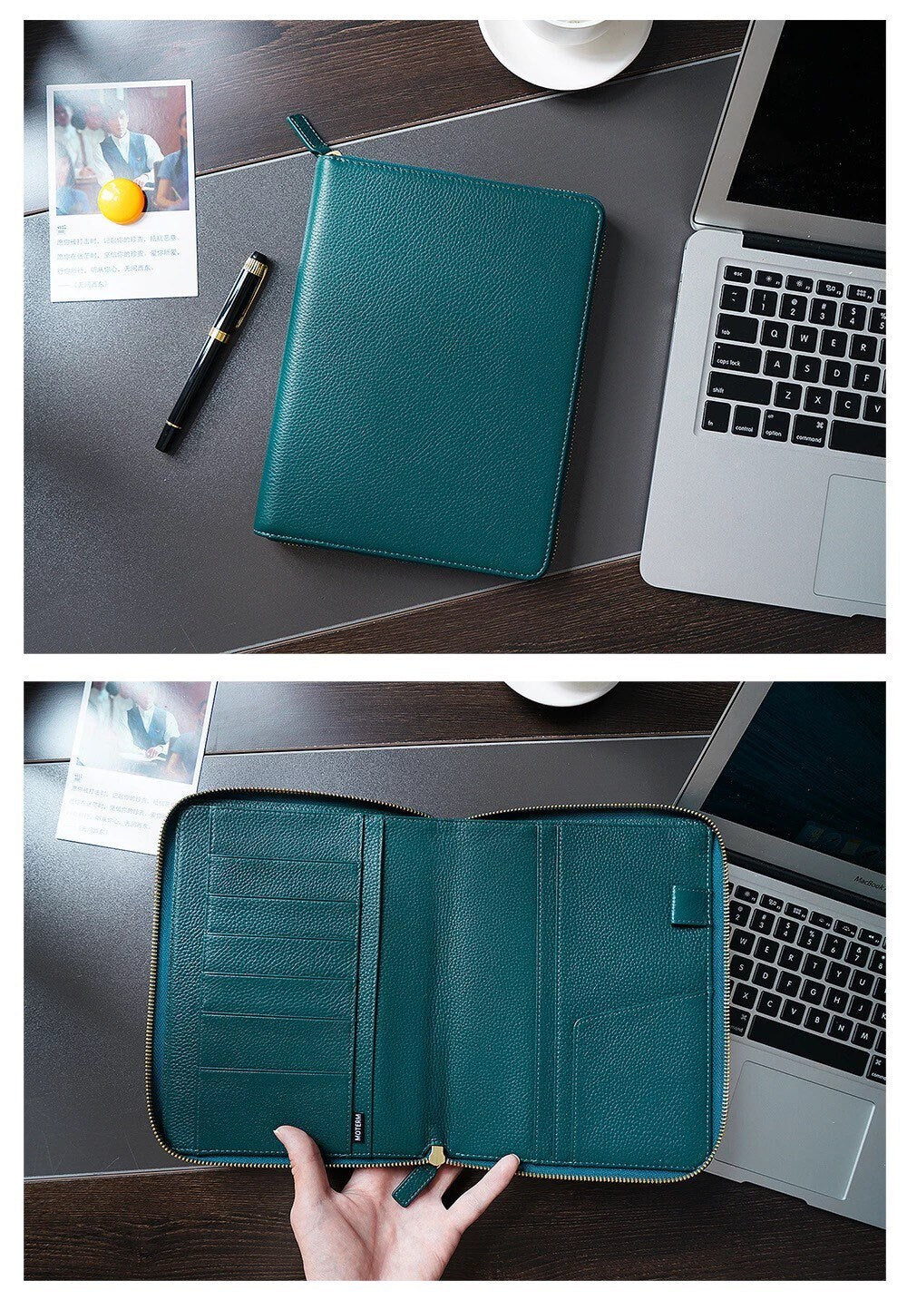 Moterm A5 Zip Cover with Back Pocket