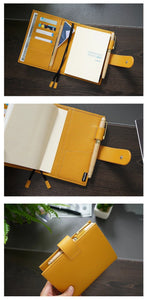 Moterm pebbled leather A6 Plus Cover journal