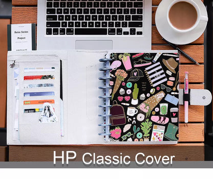 Moterm Genuine Leather Discbound Planner Cover