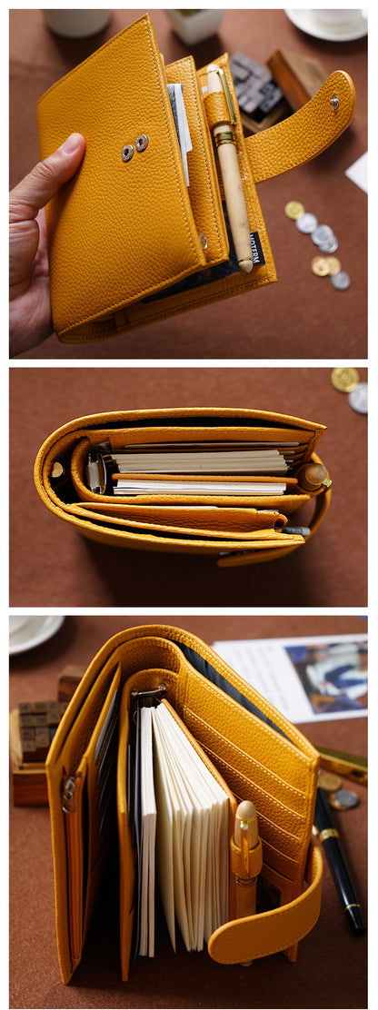 Moterm A7 leather journal Pocket Versa 3.0