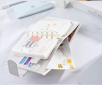 Moterm A7 Pocket 2.0 Litchi Luxe 30mm Rings Planner