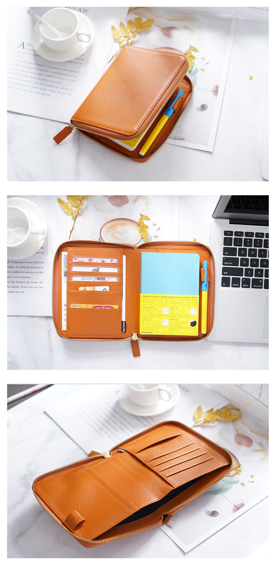 Moterm A6 Zip Cover with Back Pocket