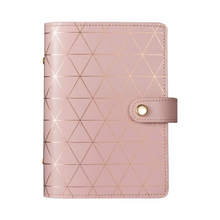 Load image into Gallery viewer, Pink aztec Leather A5 journal