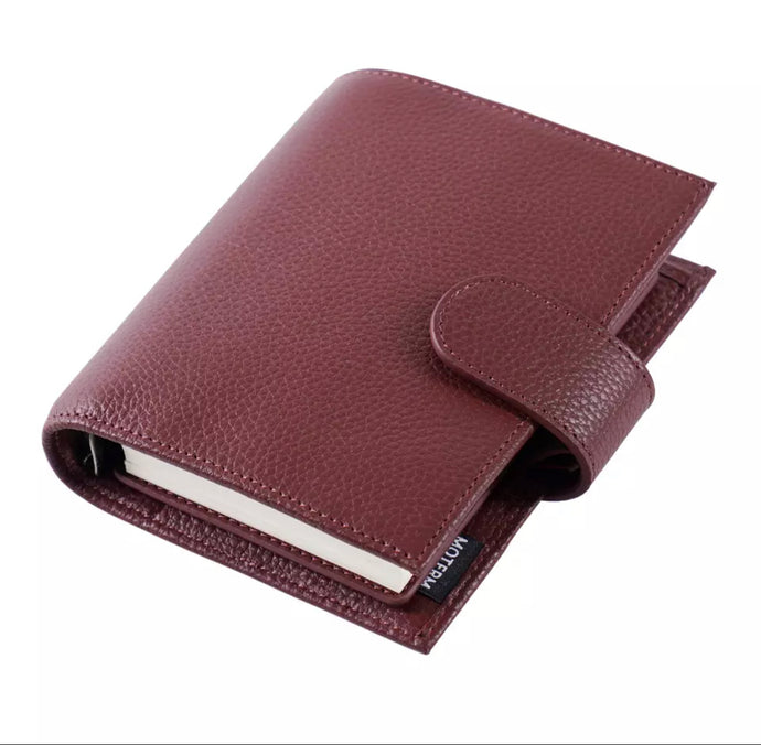 Moterm A7 2.0 litchi Regular Pocket 19mm Rings Planner