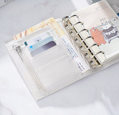 Moterm A7 Pocket 2.0 Litchi Luxe 30mm Rings Planner