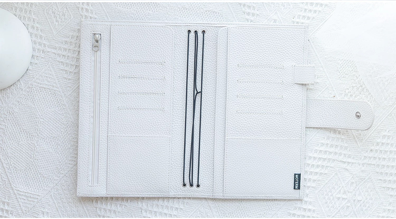 Moterm Companion Travel Journal Standard Size Notebook Genuine Cowhide –  Glitterdco